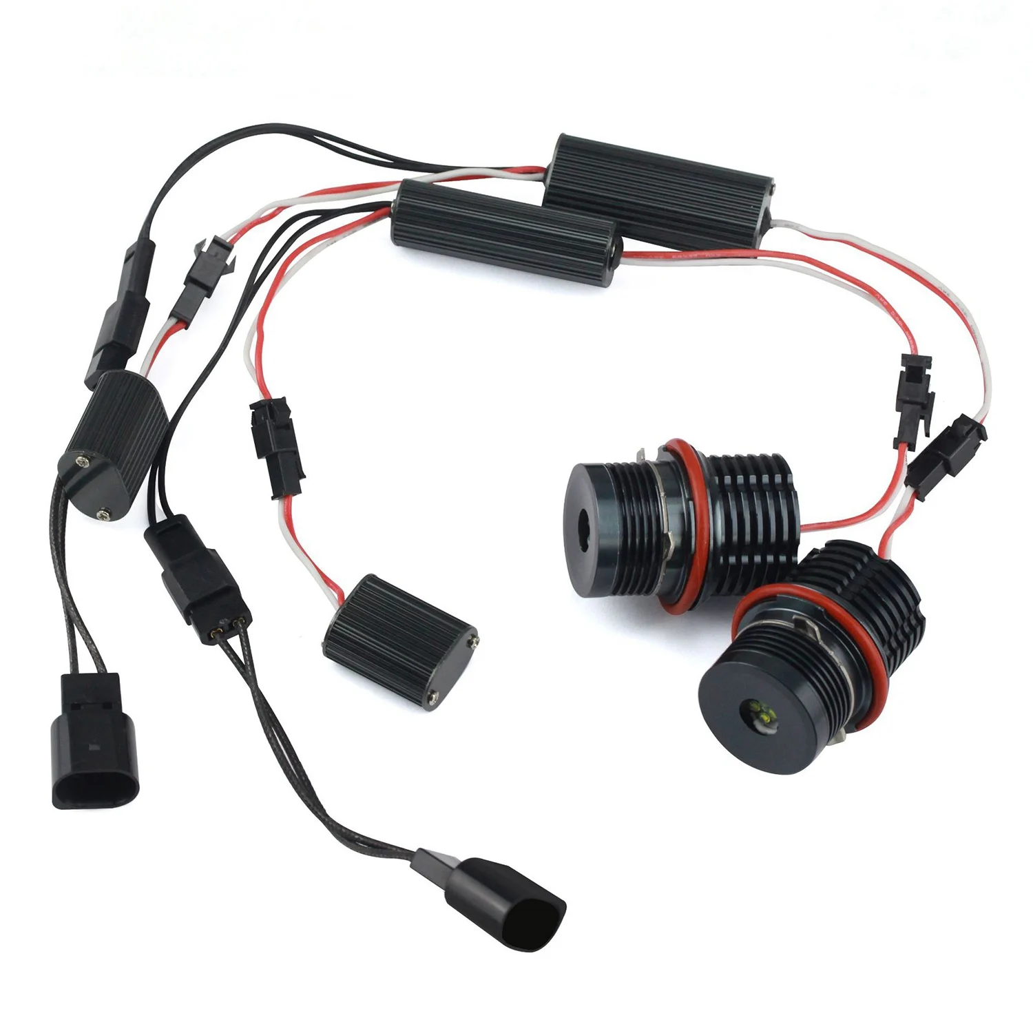 

2 шт. 40 Вт Светодиодная яркая кольцевая лампа Angel Eye без ошибок для Bmw E39 E53 E60 E63