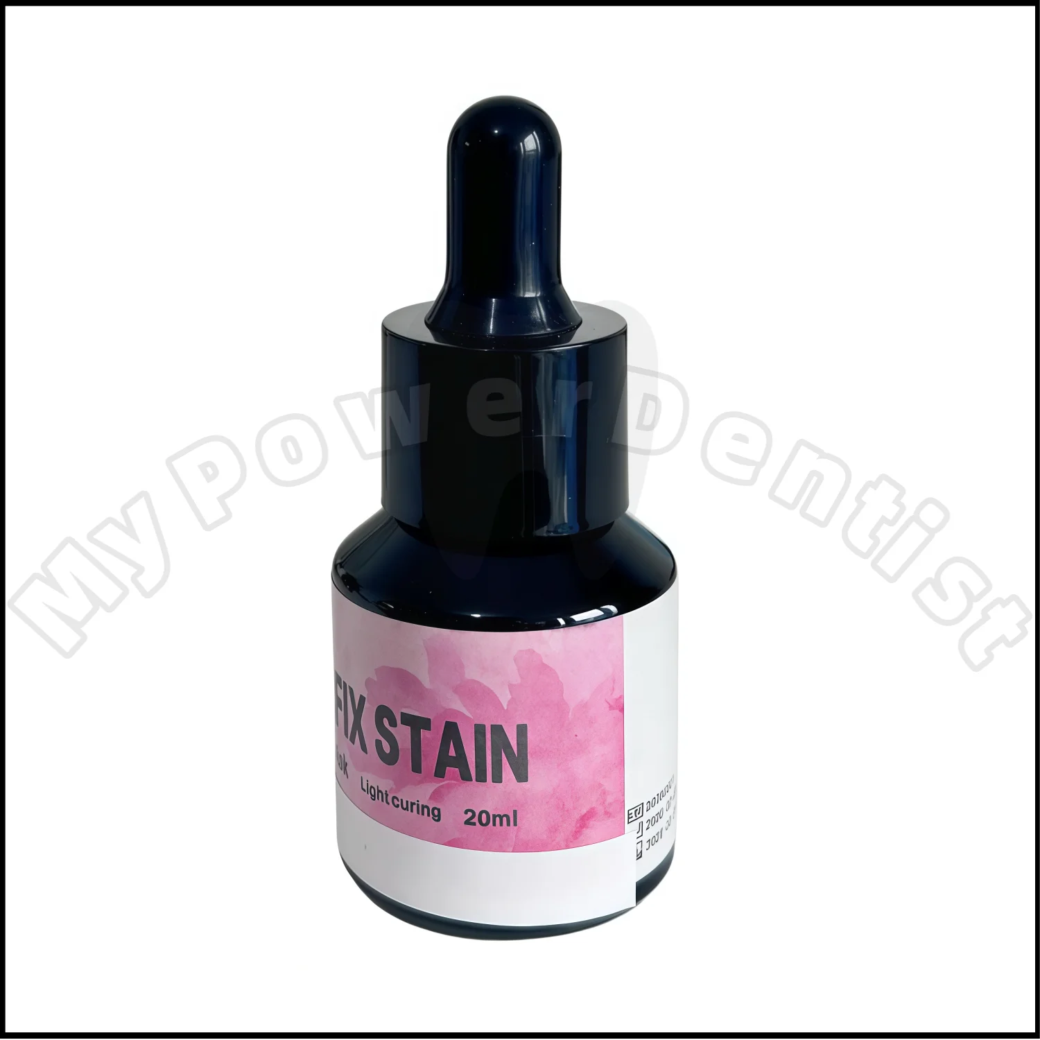 Dental Polyfix Stain Bionic Pink Light Curing Nano Pink Glaze  20ml/Bottle