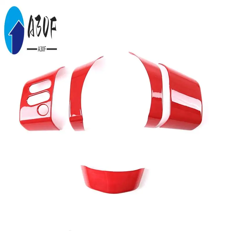

A30F-Steering Wheel Cover Button Decoration Stickers Trim For Toyota FJ Cruiser 2007-2021