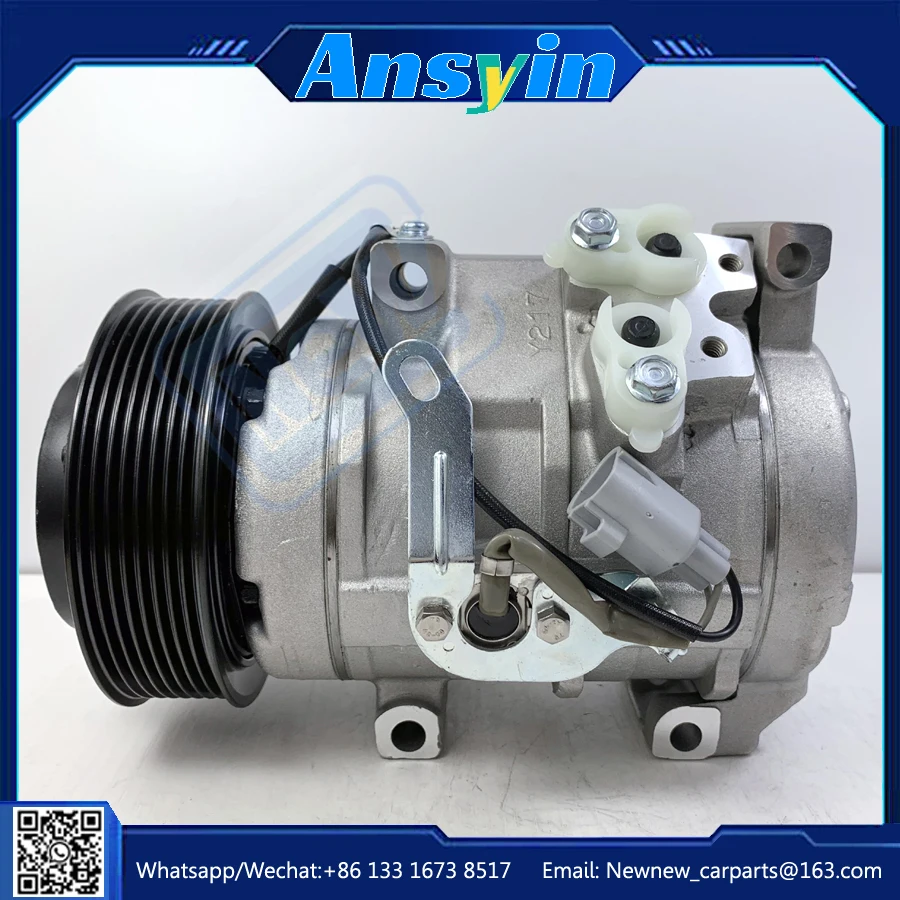 

Auto AC Compressor For Toyota Tundra 4.6 5.7 1URFE 3URFE 883200C130 883100C090 4711016 88320-0C160 88310-0C090 447280-0800