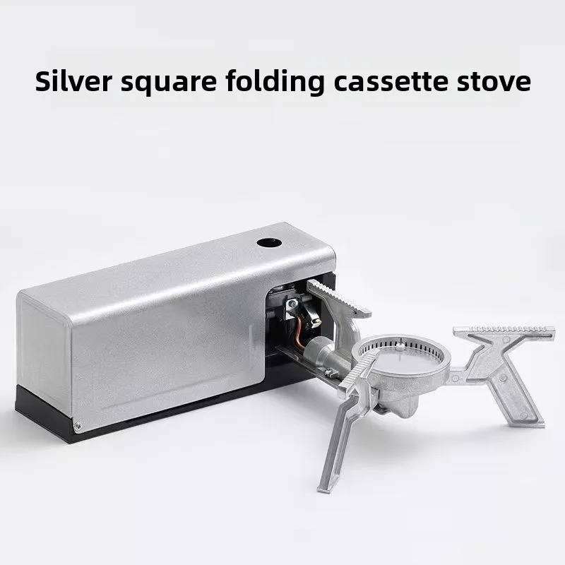 Outdoor Cassette Stove Folding Cassette Stove Field Camping Cookware Gas Water Boiler Tea Cass