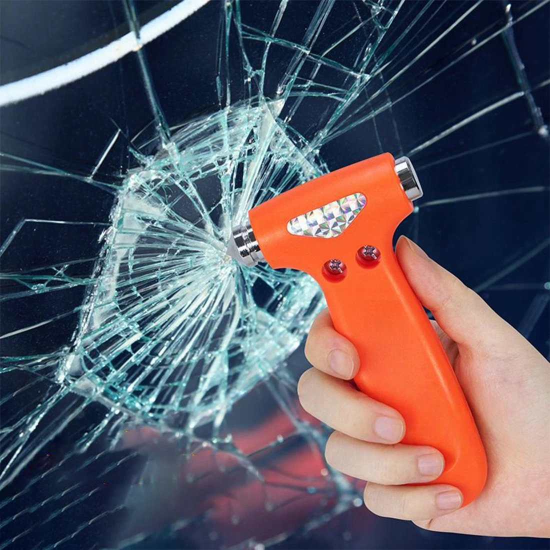 Car Emergency Safety Hammer Life Saving Escape Emergency Hammer Seat Belt Cutter Window Glass Breaker Car Rescue Hammer