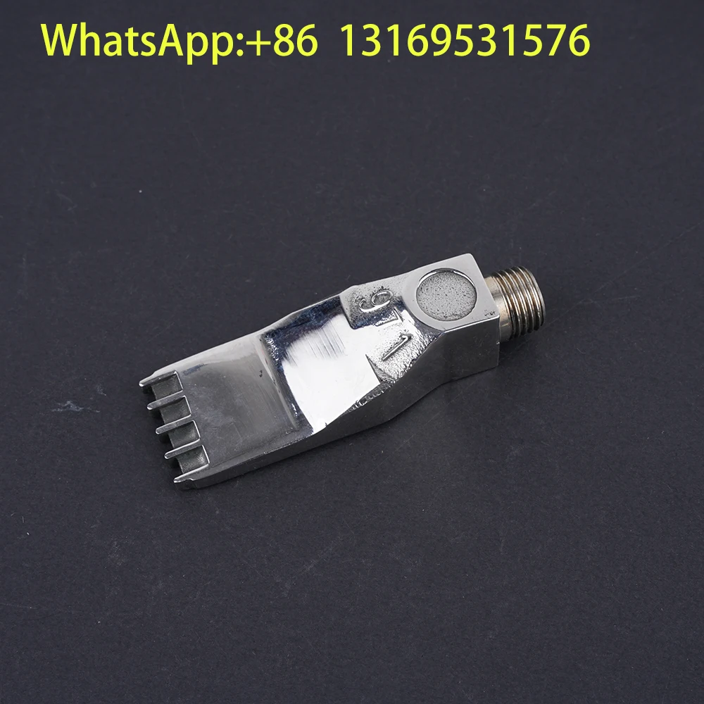 

Плоское сопло SS304 971 с высоким потоком — сжатое воздух 1/4 дюйма для промышленной системы очистки стальных труб и сушки штор