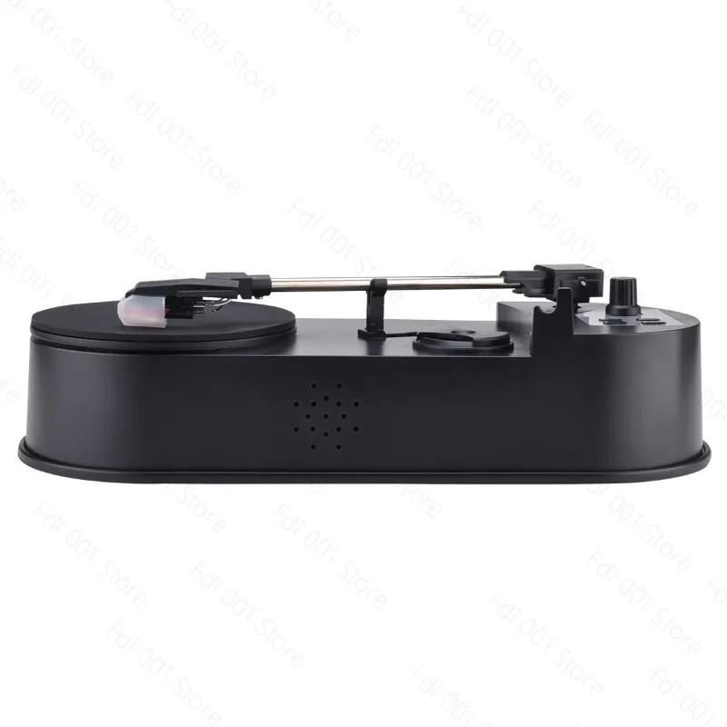 613P Mini Vinyl Record Player Turntable with USB MP3 Conversion Dual Speed 33/45 RPM