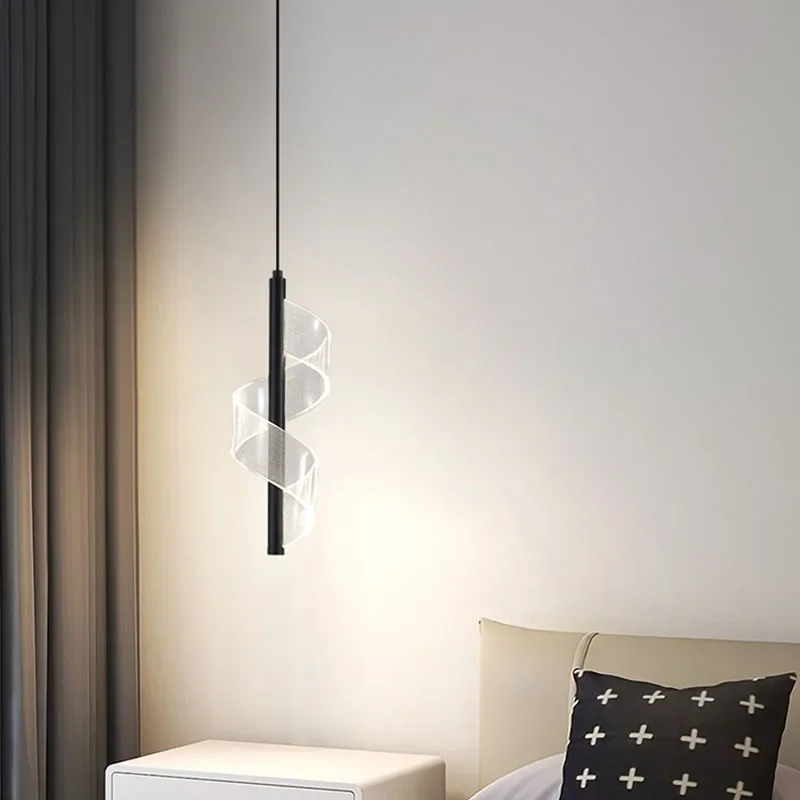 

Nordic LED Pendant Light For Bedroom Living Dining Room Aisle Study Hanging Lamp For Ceiling Indoor Home Decoratioan Chandelier