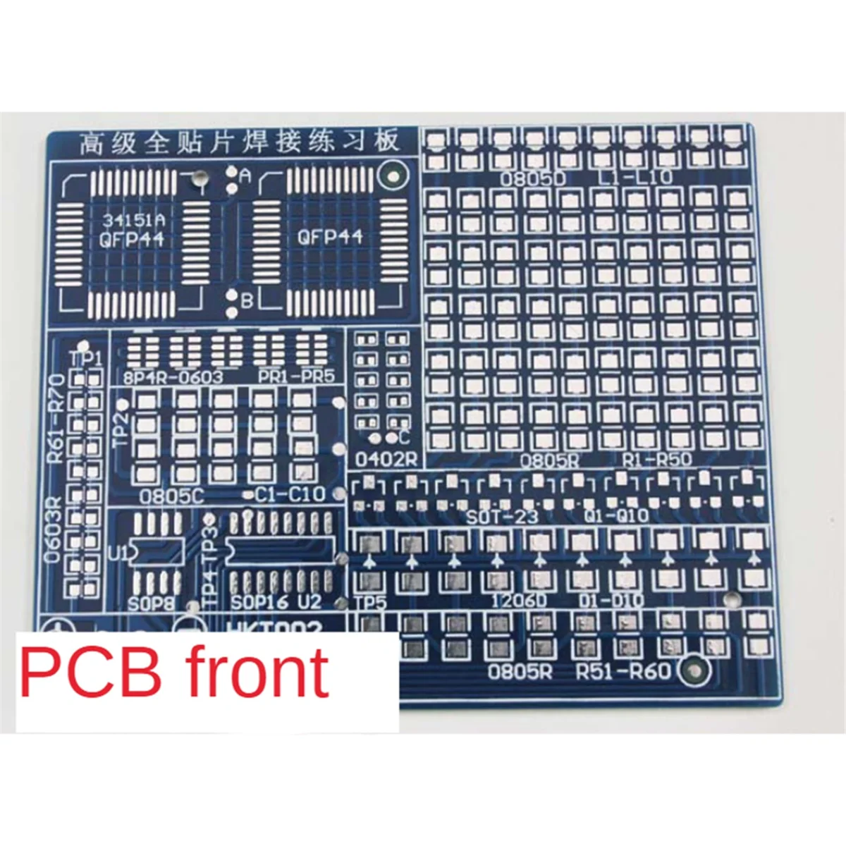 A39U SMD Component Welding Practice Board DIY Kit Skill Training Board Led Transistor Set Practice