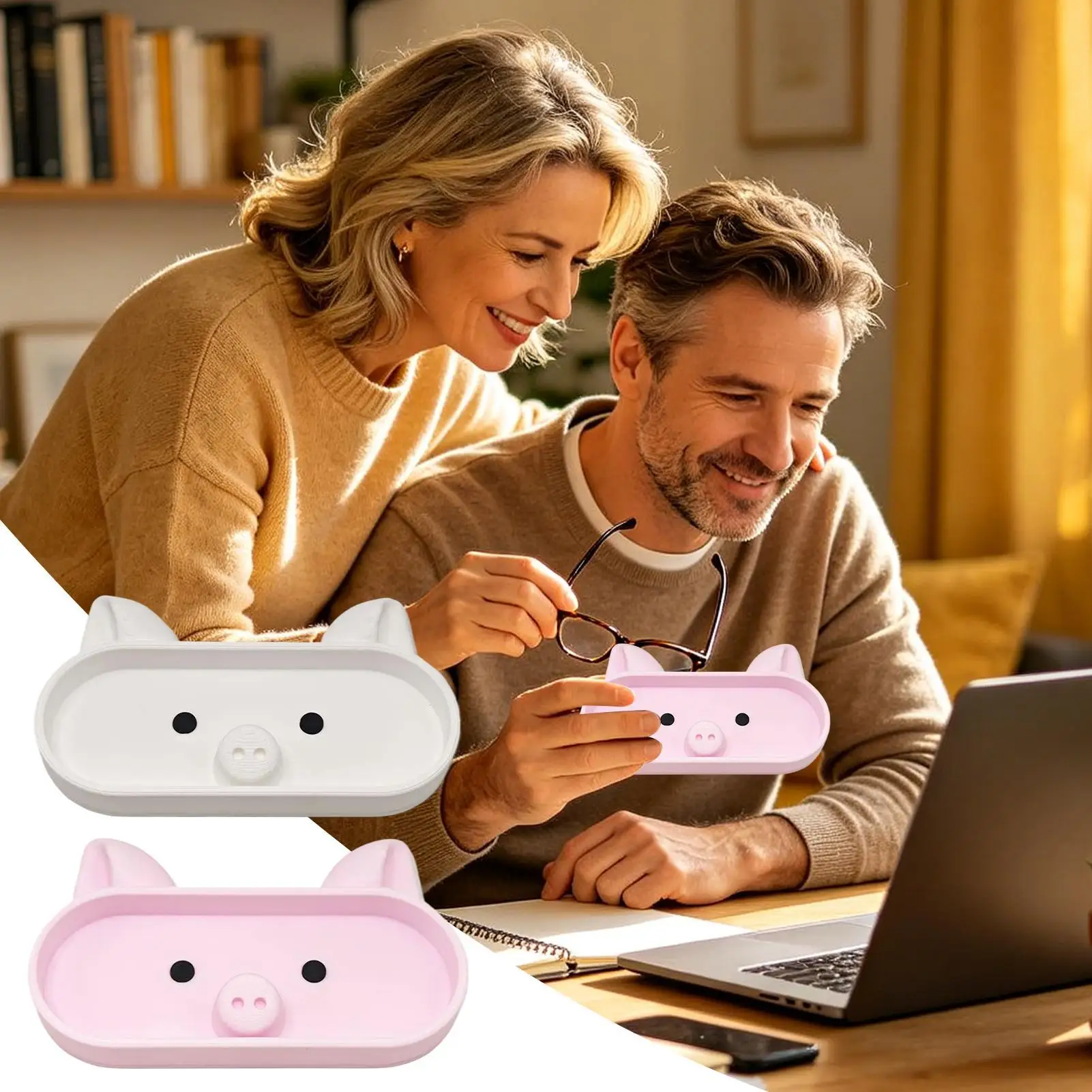 Sunglass Case Portable Animal Display Storage Sunglass Case Eye Glass Holder For Home Bedroom Living Room Study Office School