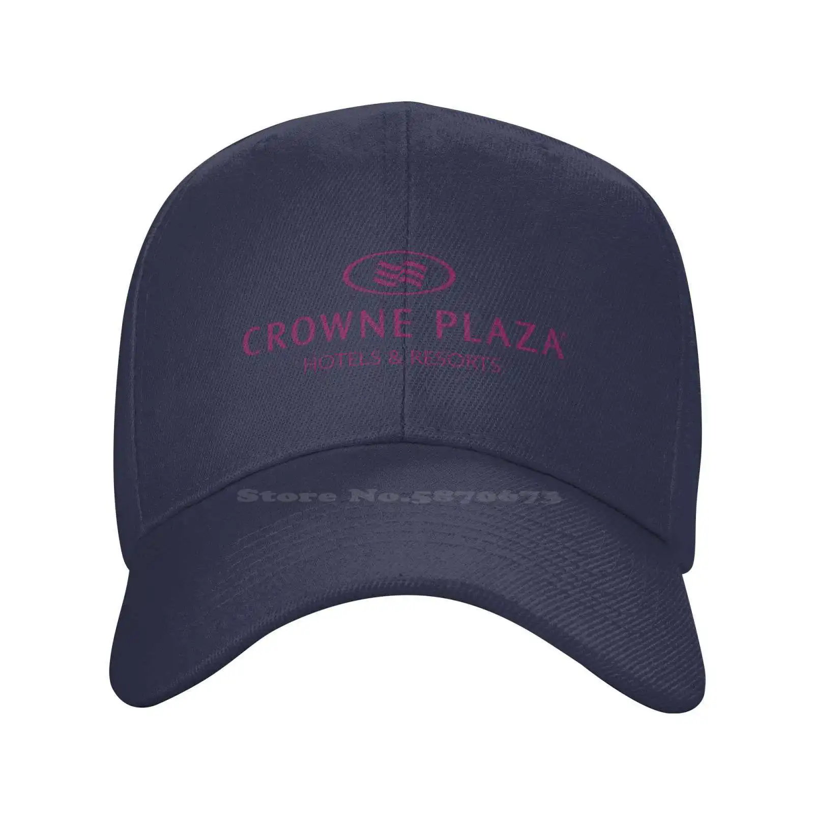 Crowne Plaza Logo Quality Denim cap Knitted hat Baseball cap