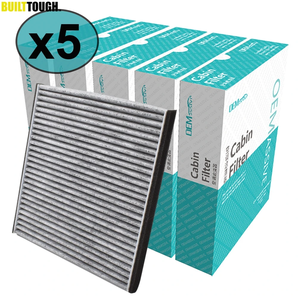 5x Car Cabin Air Filter 87139-33010 87139-YZZ03 For Lexus RX330 GX470 Toyota Solara Sienna Prius FJ Cruiser Celica Camry Avalon