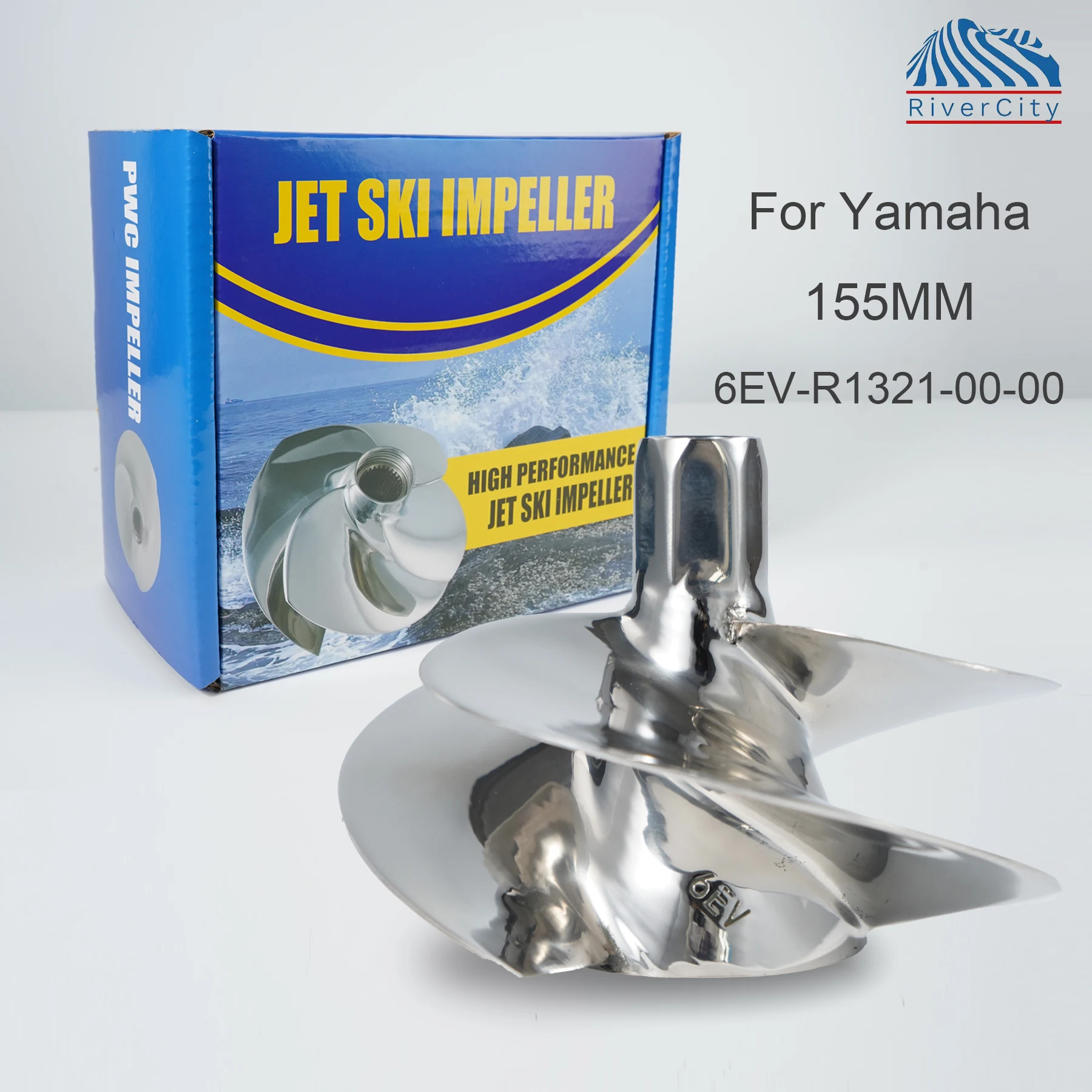 

River City 6EV-R1321-00-00 Jet Ski Accessories Impeller for Yamaha GP1800 3 Blade Watercraft Parts 160MM