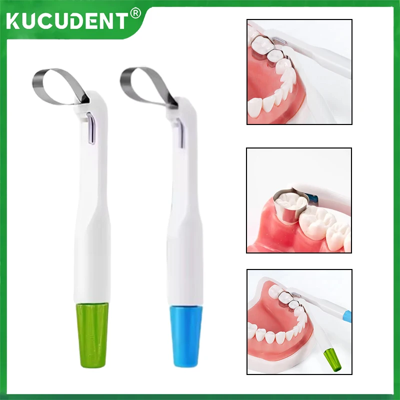 

Dental Matrix Bands Adjustable Matrices Clamp Molar/Premolar Restoration Band 4.5/6mm Orthodontic Forming Sheet Dentist Material