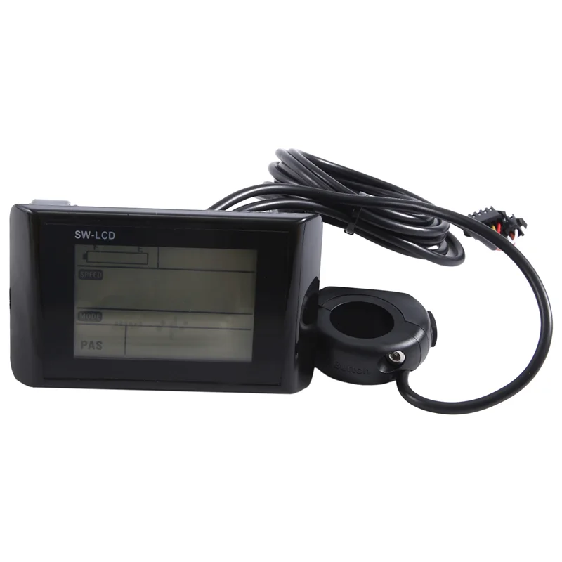 

A29Z-E-Bike W900 LCD Colorful Display Control Panel 36V Electric Bicycle Scooter SM Plug Bicycle Accessories