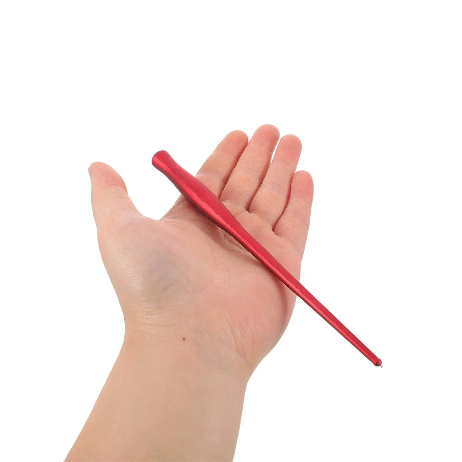 

2Pcs Calligraphy Dip Pen Holder Red Oblique Design Comfortable Grip Home Practice Supplies Replaceable Nibs Holder Professional