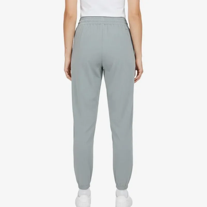 Adidas New Women's Light Gray Striped Classic Casual Corset Sweatpants KC5494