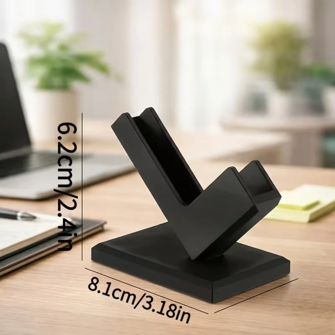 1PC Industrial Style Creative Business Card Storage Rack Desktop Business Card Display Rack Office Decoration Business Card Rack view 4
