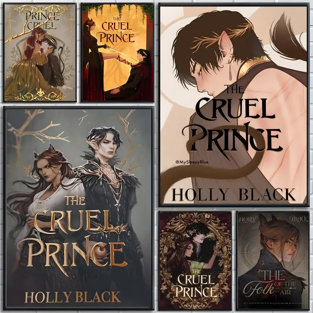 Book The Cruel Prince Poster High-quality wall art posters, suitable for home offices, bedrooms, and living rooms.