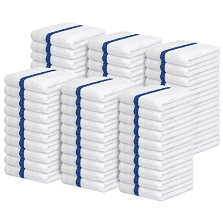 

Многоразовые полотенца Terry Bar Mop, размер 16x19 дюймов, впитывающие и прочные, универсальные салфетки для уборки, хлопковые тряпки, махровые салфетки