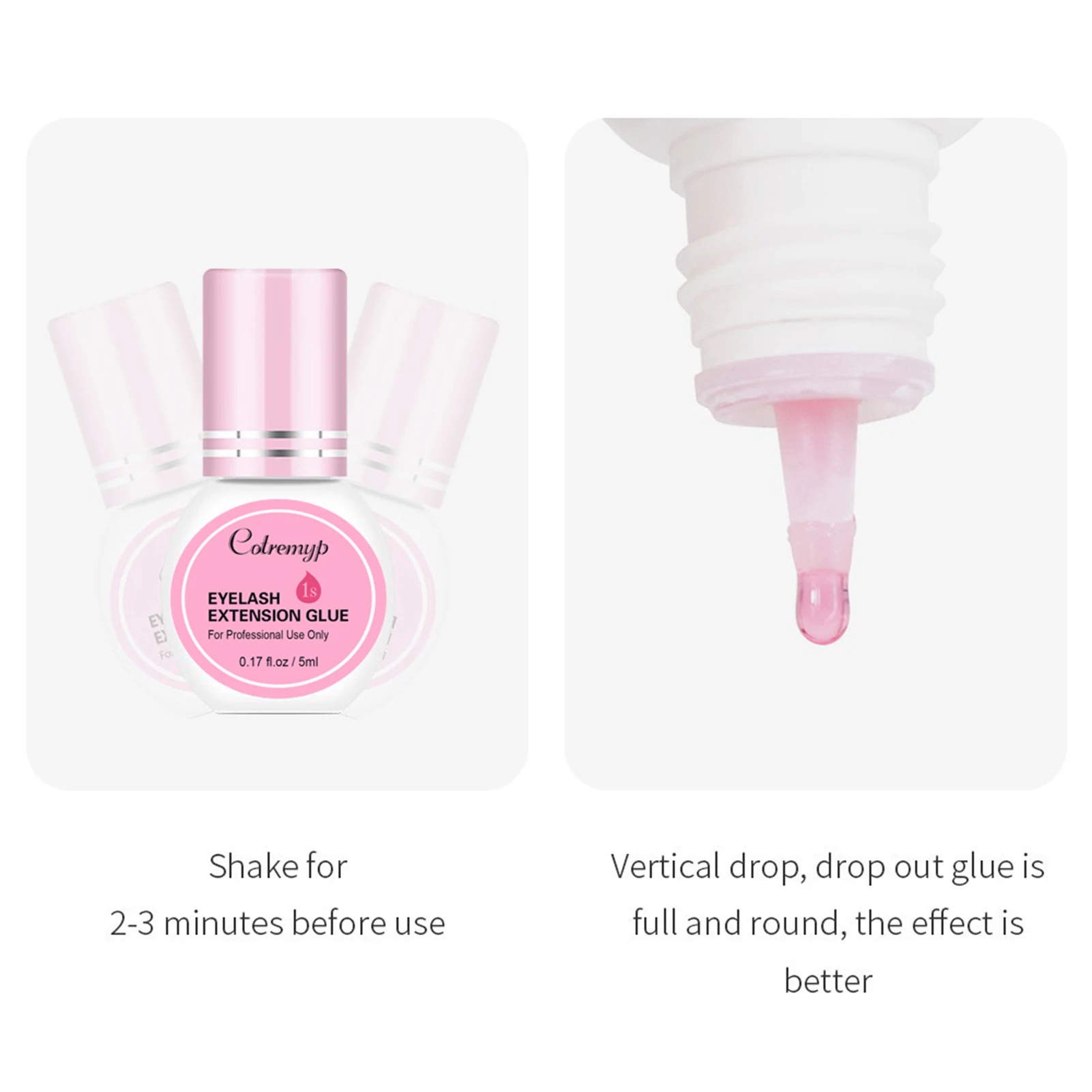 Pfropfen von Wimpern kleber wasserdichter, lang anhaltender Wimpern kleber für das Make-up-Tool des Schönheits salons zu Hause