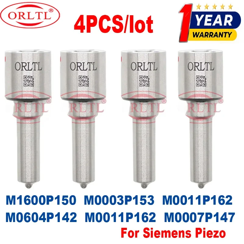 4PCS M0604P142 M0011P162 M0007P147 M1600P150 M0003P153 M0011P162 HOT New Diesel Injector Nozzle for Siemens Piezo Injector