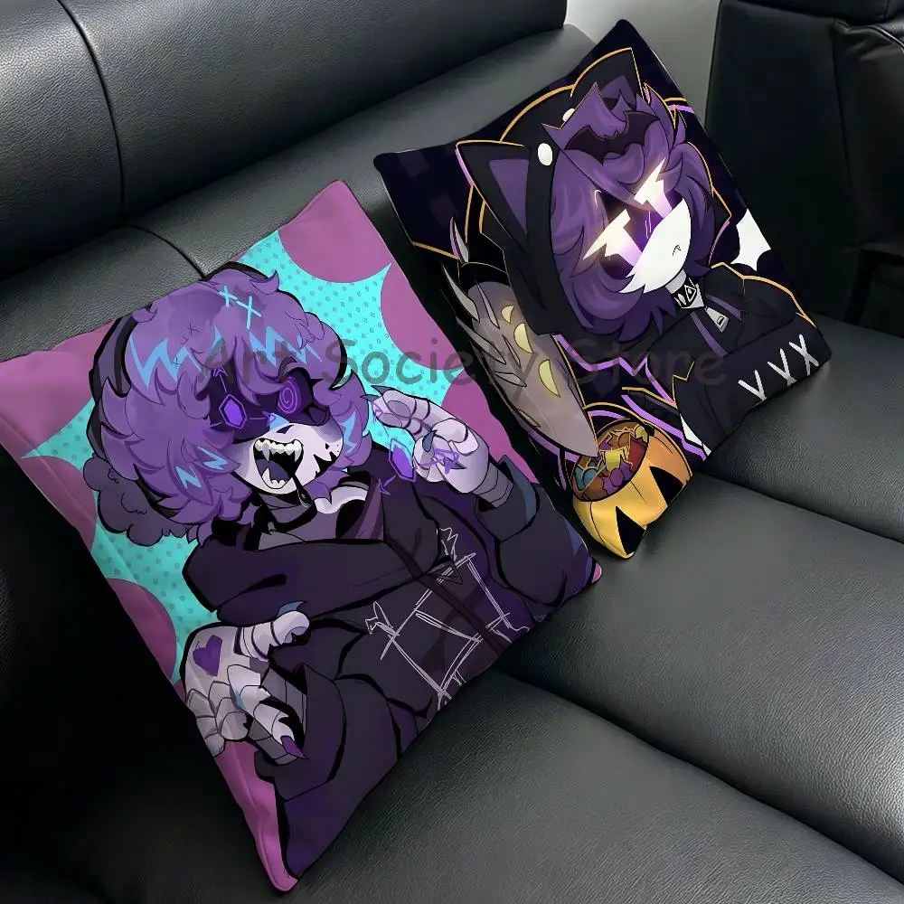 Gothic M-Murder D-Drones U-UZI Pillow Case Cartoon Anime Peripherals Bedroom Sofa Decorative Cushion Cover Soft Cushion Cover