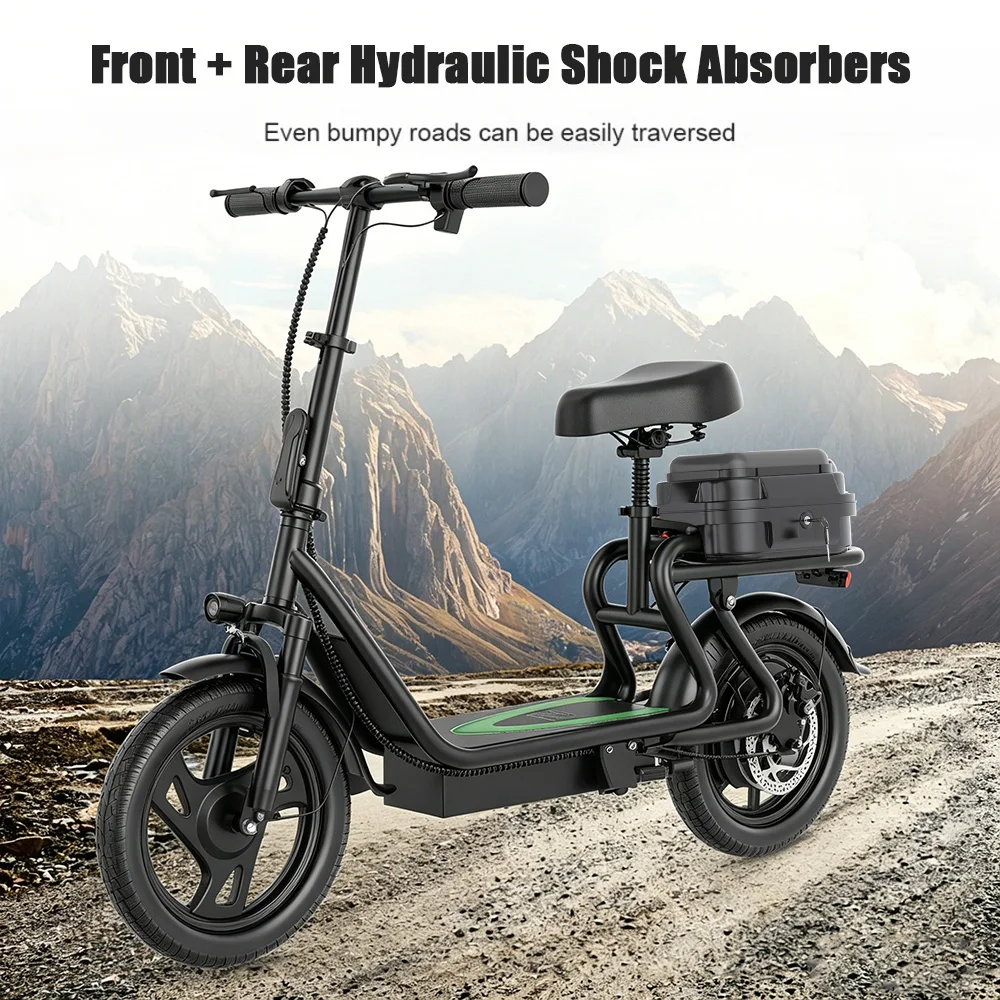JUICEASE ESBS/ESBS PRO Elektroroller 10,4/22,5AH Akku Leistungsstarker Roller 45-100KM Maximale Reichweite Intelligenter Elektro-Kickscooter – Detail 7