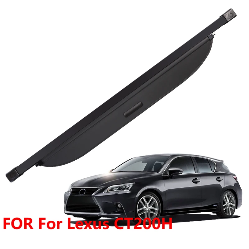 For Lexus CT200H 2010-2016 Retractable Trunk Cover Cargo Rack Privacy Auto Accessory