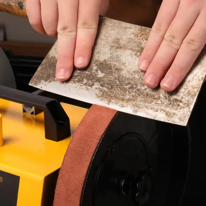 New LX-SM8-260VSG 8-Inch Wet Sharpener Machine 260W with Variable Speed for Knife Sharpening Polishing