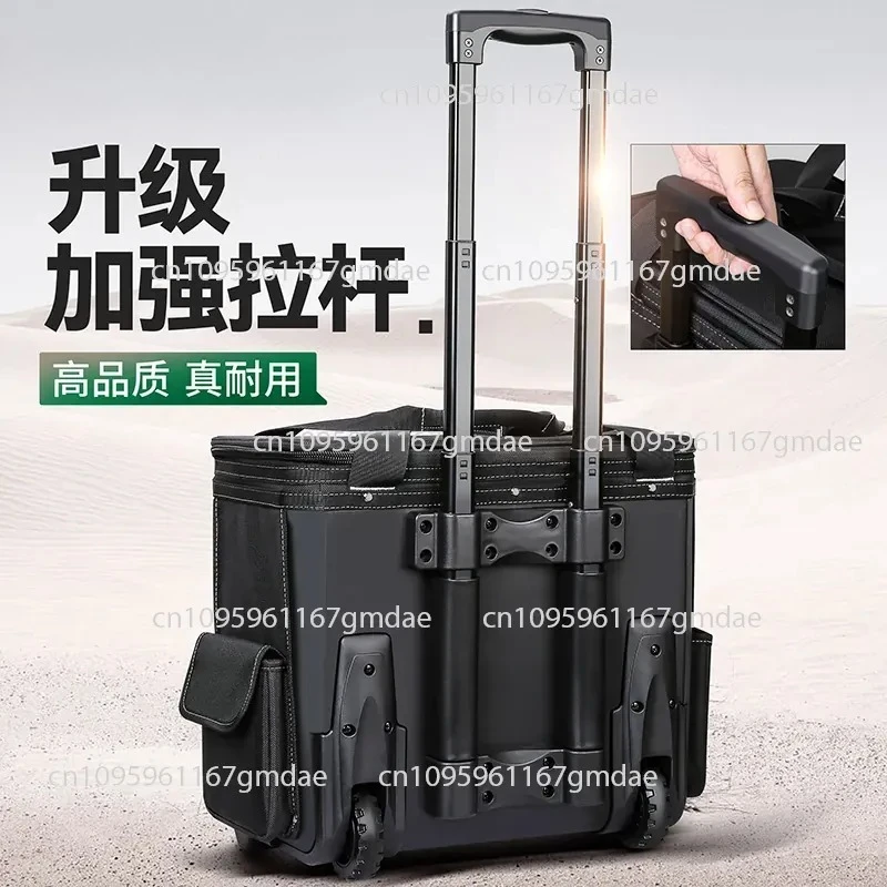 tie rod type tool kit multifunctional roller type maintenance canvas large thickened wear-resistant electrician