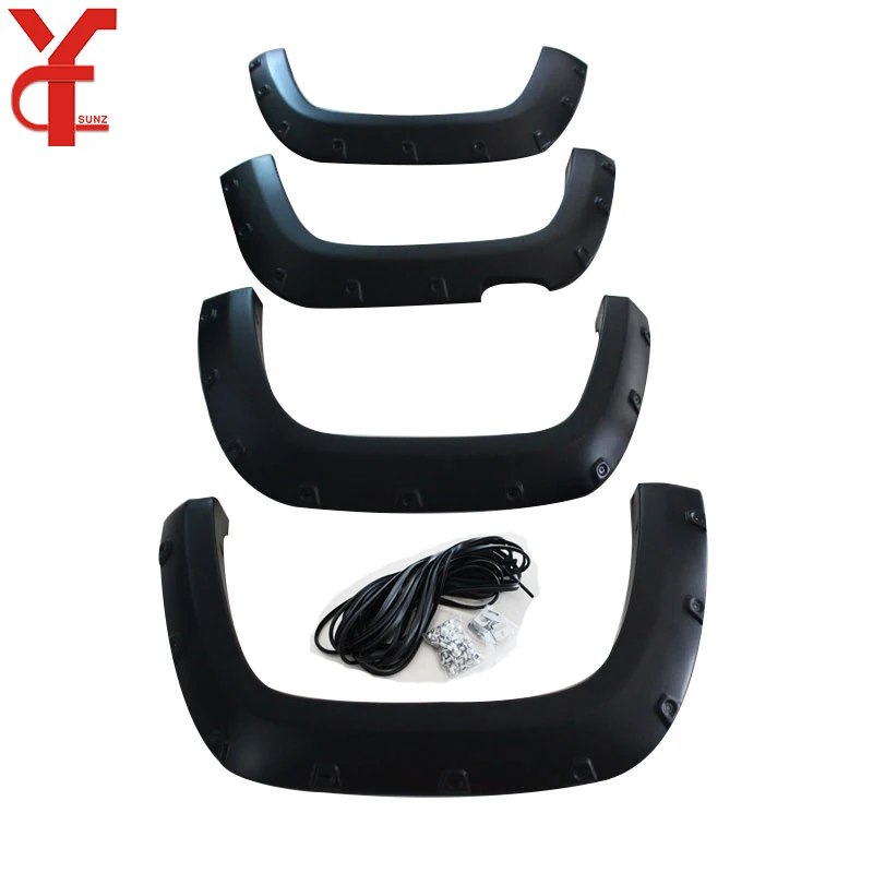 9Inch Fender Flare Car Accessories Mudguard For Volkswagen Amarok 2009 2010 2011 2012 2013 2014 2015 2016 2017 2018 Double Cabin