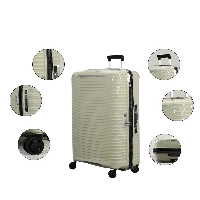 Luggage Cover for Samsonite Protecter Case Customized with Zipper Suitcase Dustproof Covers Clear PVC Luggage Accessories