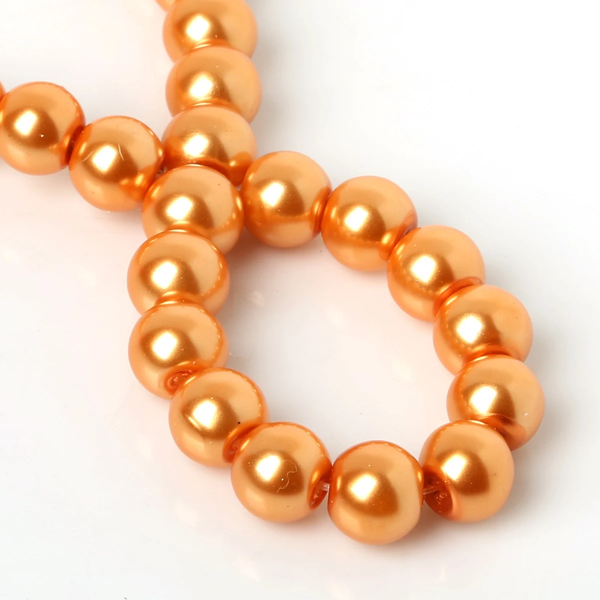 4/6/8/10mm Glass Beads Imitation Pearls Beads Round Pearl Beads For Jewelry Making Bracelet Necklace DIY Jewelry Findings