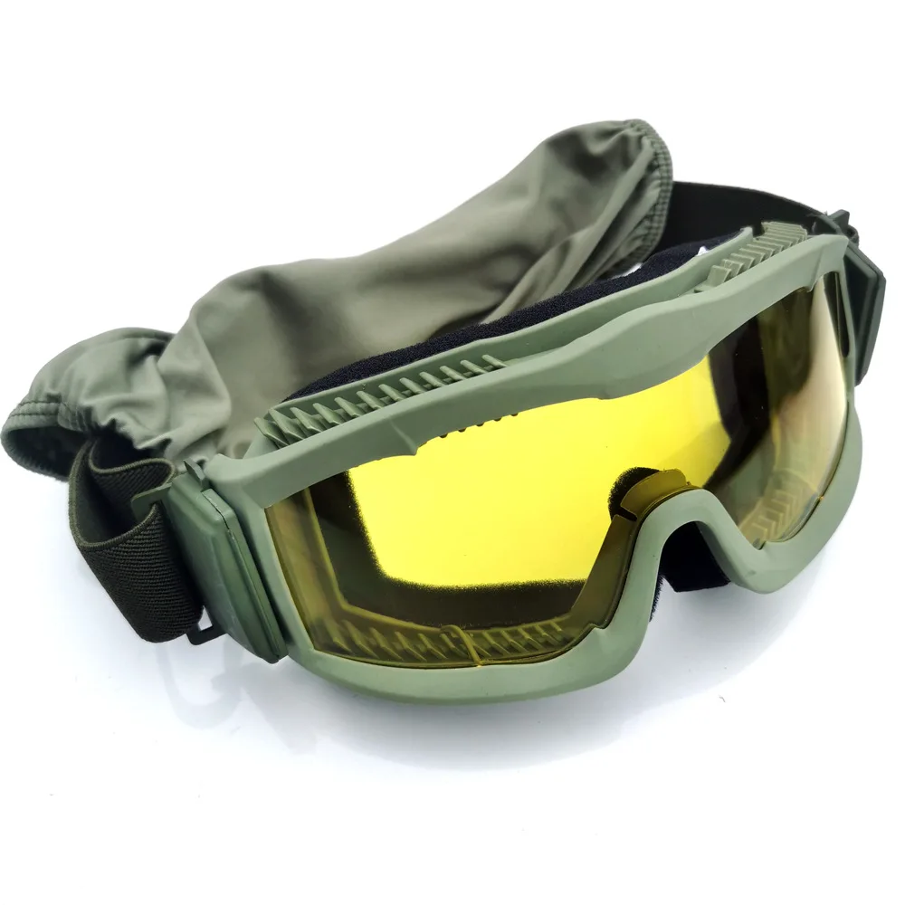 Tactical Goggles for Outdoor Military Fans Shooting Sunglasses for Bulletproof Training Glasses for Wind Resistance