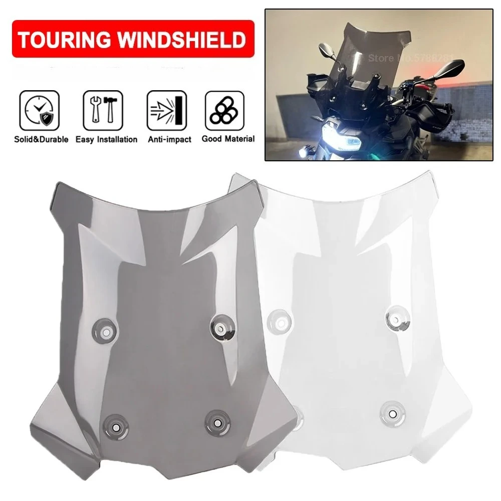 

Туристическое лобовое стекло для BMW F850GS F 850GS 2018 2019 2020 2021 2022, мотоциклетный ABS, усиленный ветровой дефлектор, защита