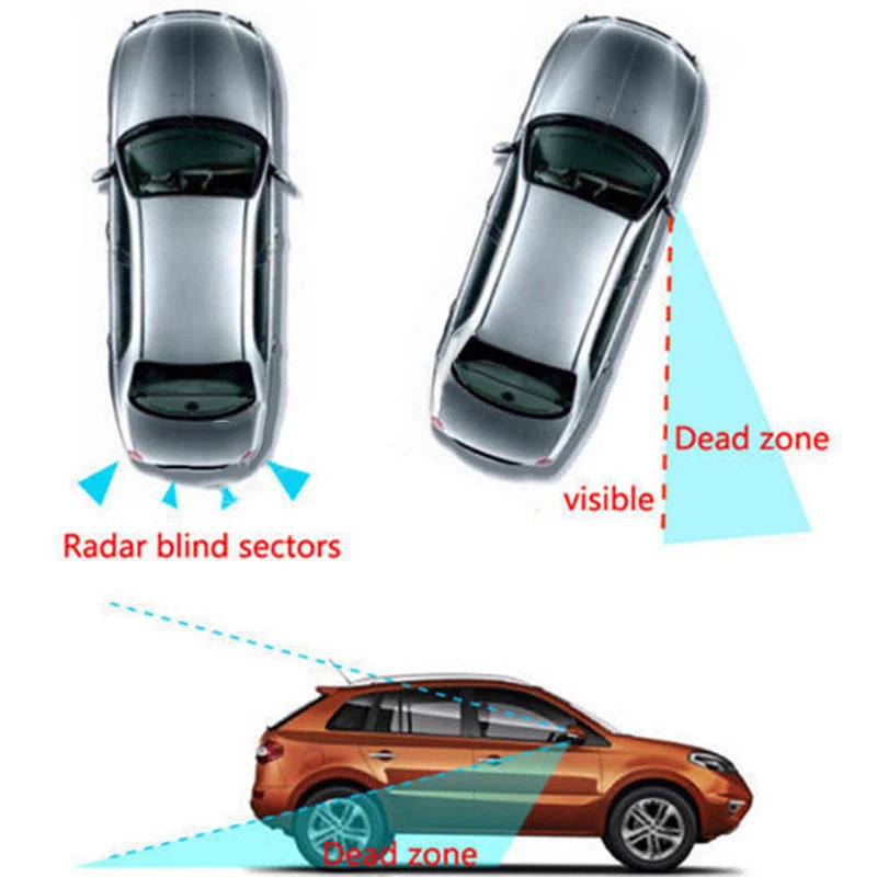 

Trucks Wide Angle Round Convex 5*1.2mm Parts Replacement Rear View Stick-On ABS Set Auto Practical Unique Mirrors