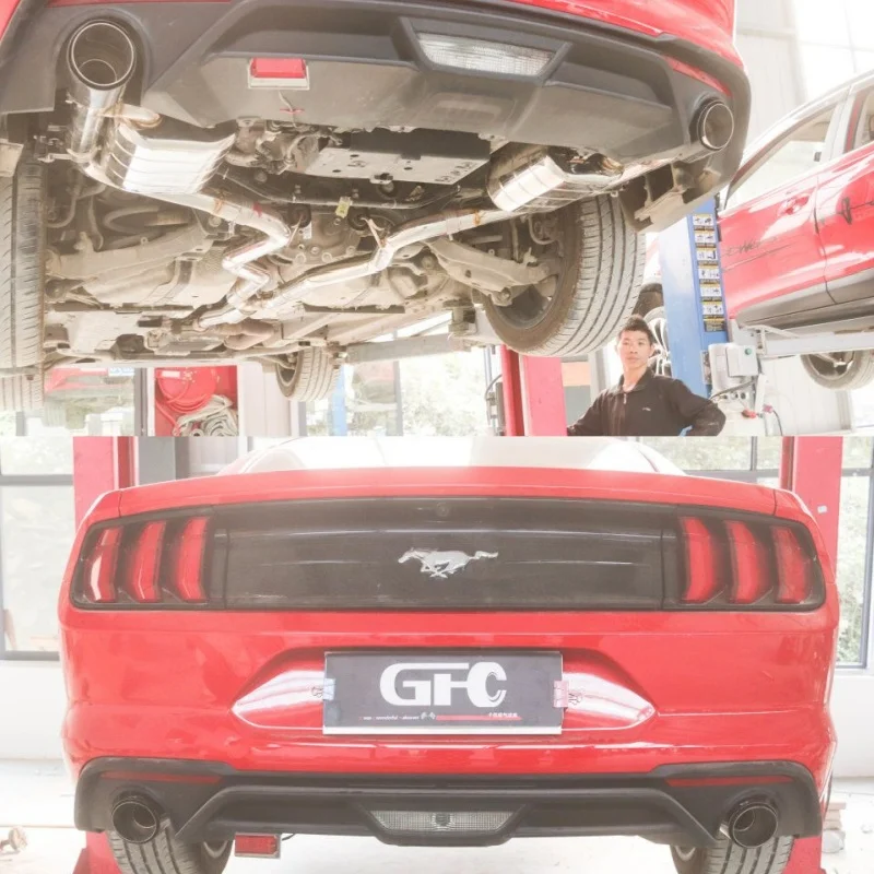 

【 Customized Product 】 Suitable for the 2.3T performance Catback with valve exhaust system of Ford Mustang