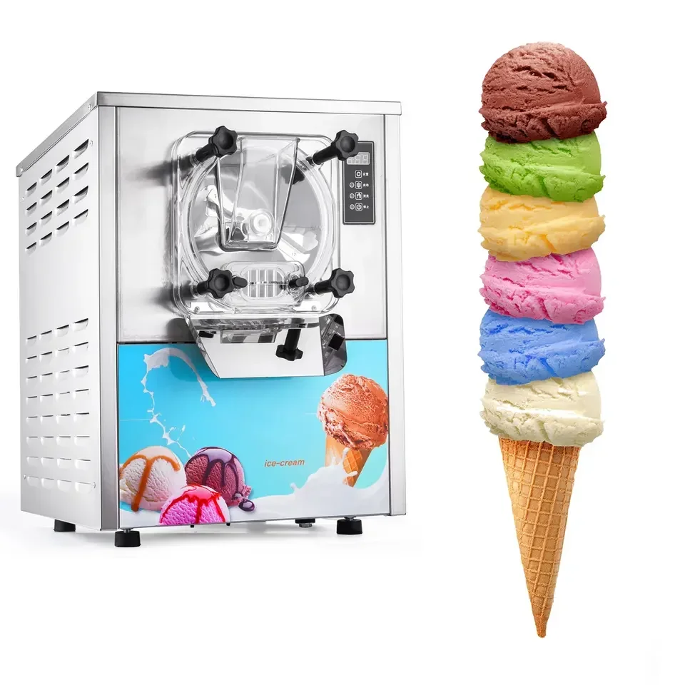 PEIXU-1400w 18L/H Portable ice cream maker Hard ice cream machine commercial and home