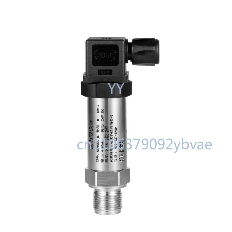 Digital Display Diffused Silicon Pressure Sensor High Precision 4-20mA Water Oil Air Negative  Transmitter0-2.5MPa 0-2.5MPa
