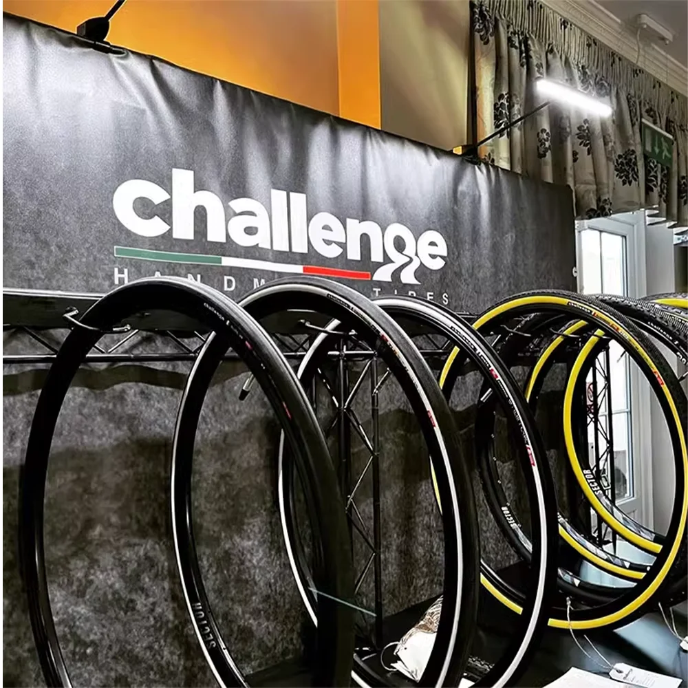 CHALLENGE ELITE 700C Road Bicycle Tubular Clincher Tire Ultralight 700X25C 25-622 Bike Accessories For Training Competition