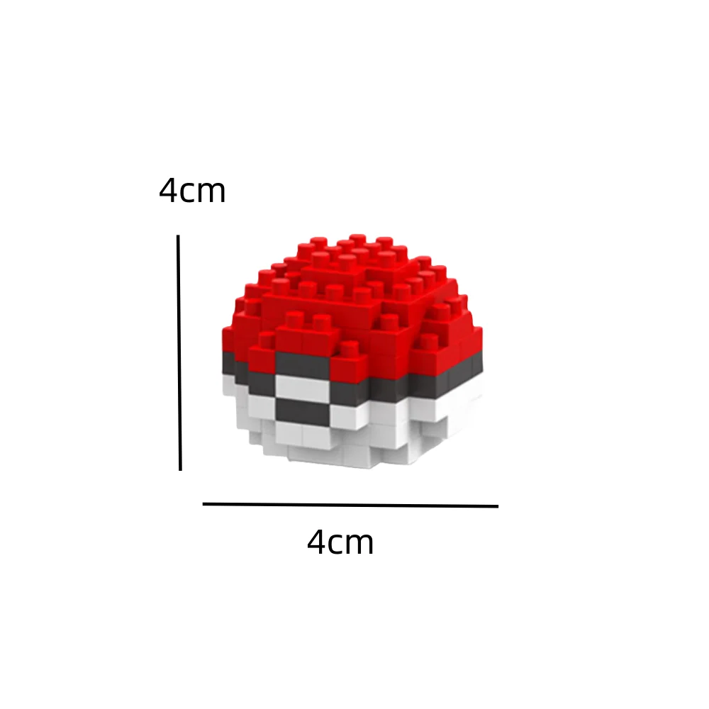Pokémon Gengar Charmander Snorlax Squirtle Bulbasaur Particle Building Block Toy Mini Desktop Ornament Room Decoration Christmas