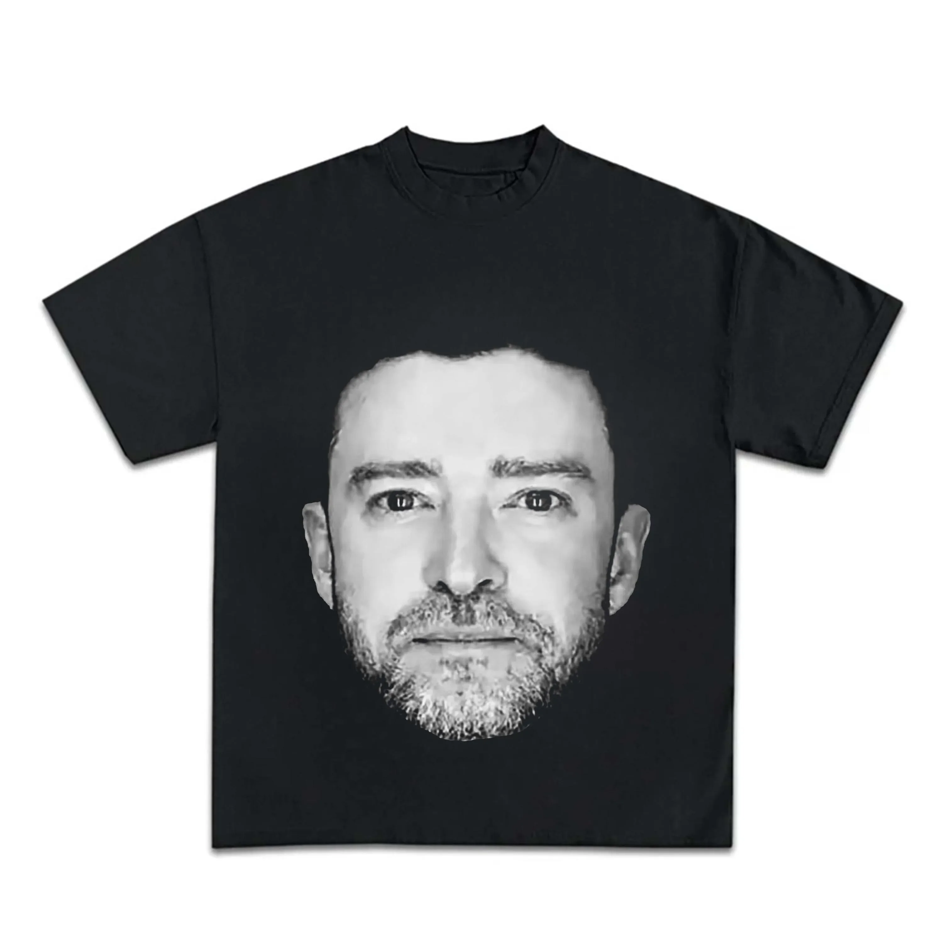 Justin Timberlake Face T Shirt Mugshot Jt Concert Fan