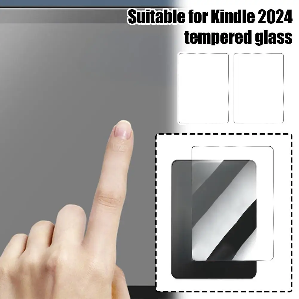 Tempered Glass Screen Protector for Kindle Paperwhite Signature Edition/Kindle Colorsoft Signature Edition 7-Inch 1/2/3PCS O7L2