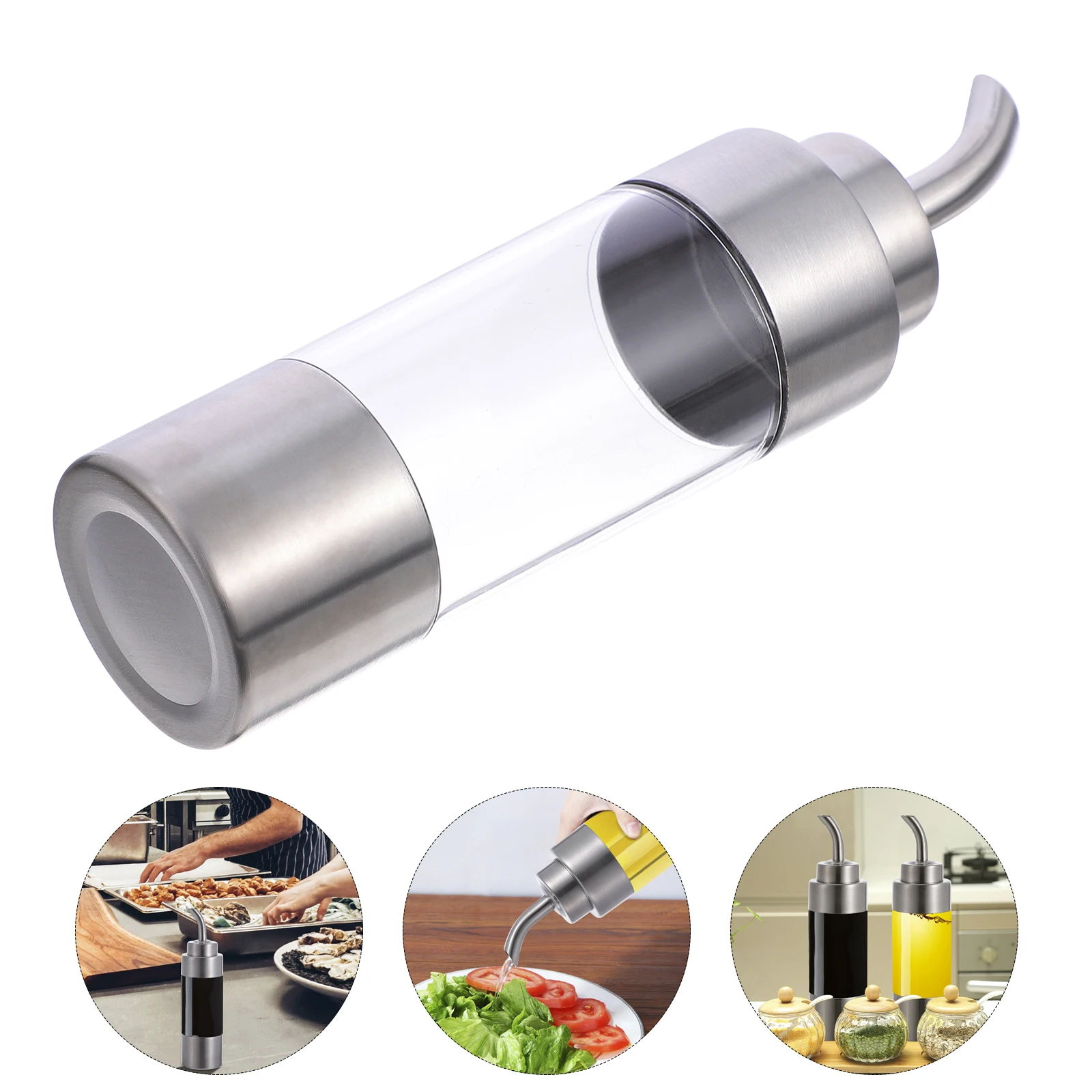 

Soy Sauce Dispenser Compact Kitchen Oil Vinegar Bottle No Drip Leak Proof Condiment Container Seasoning Pot Cruet