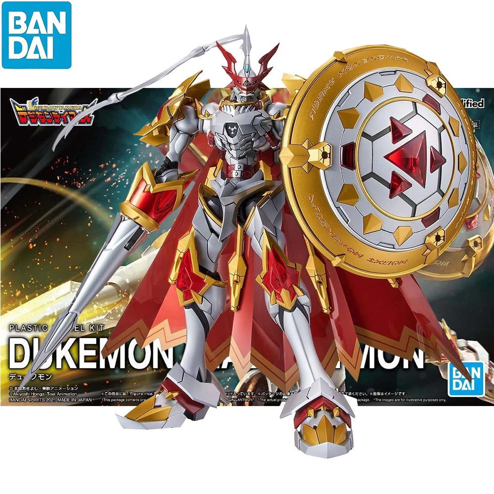 

В наличии BANDAI, стандартные усиленные сборные модели DUKEMON GALLANTMON Ver. Коллекционные Аниме фигурки героев