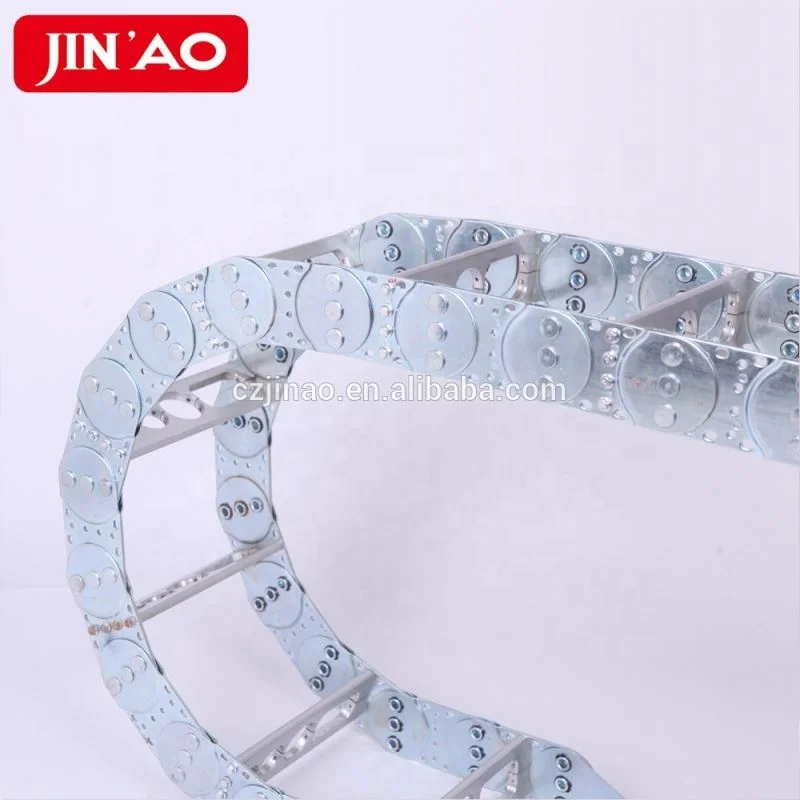 Heavy Duty Industrial Steel Cable Drag Chain Steel Cable Carrier protection Chains Cnc