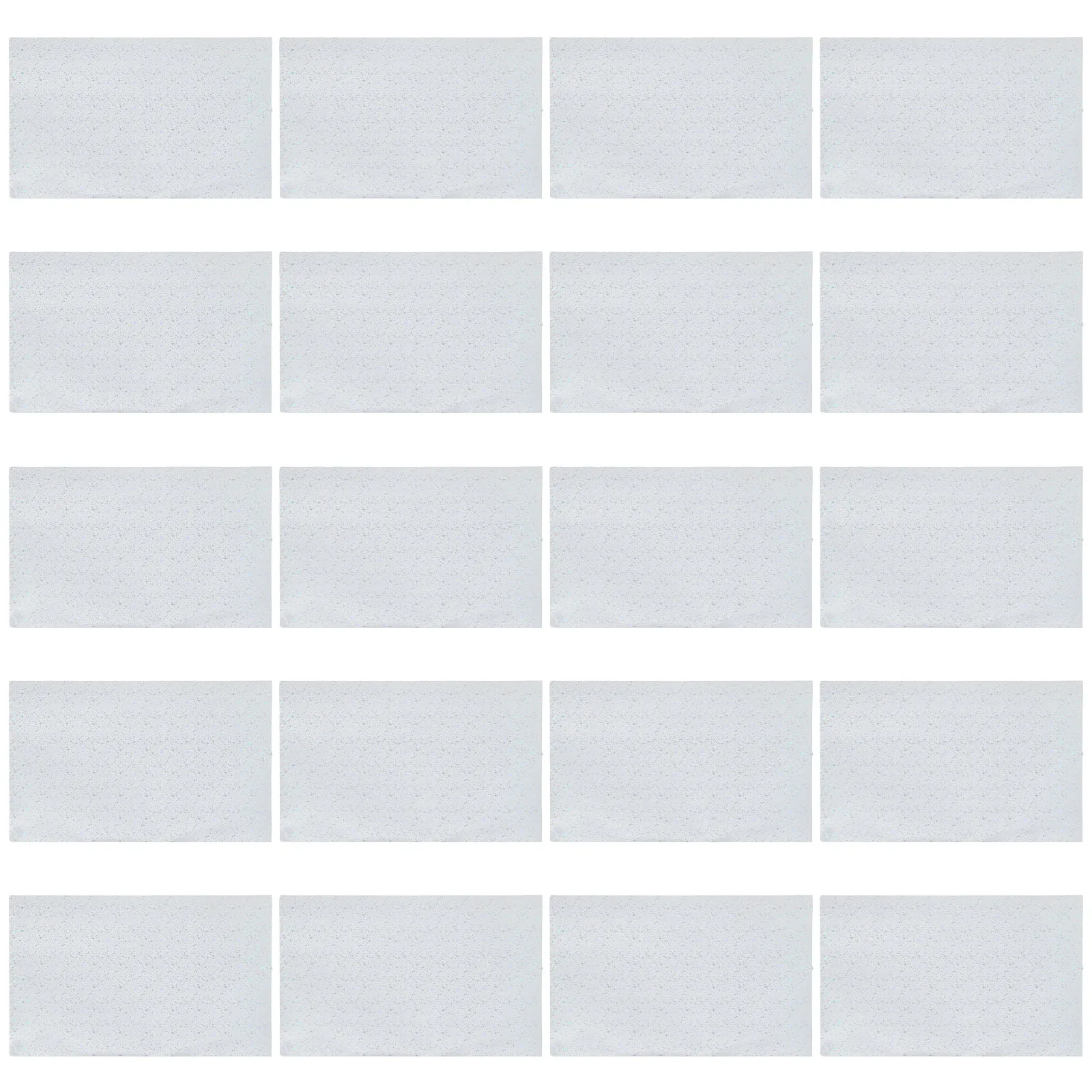 

20Pcs Iridescent Holographic Printable Paper A4 Self Adhesive Metallic Finish Sheets for Printer Decoration DIY