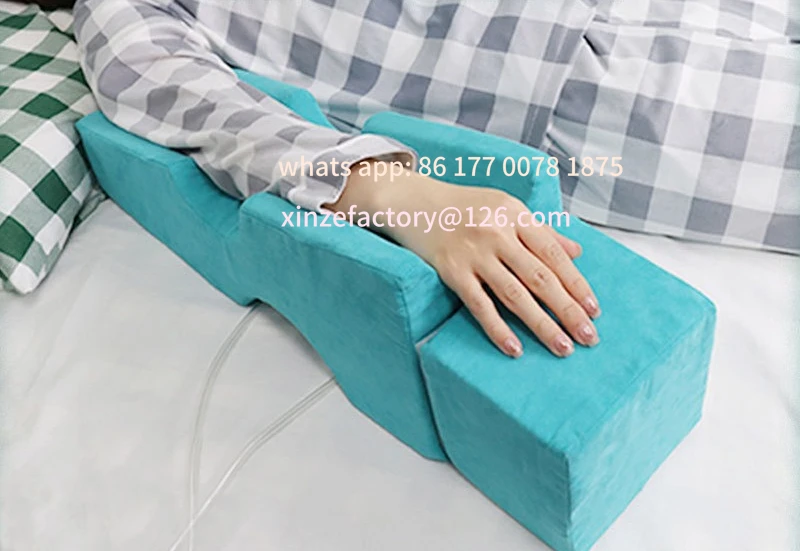 Customizable upper limb lift pad, dedicated to upper limb care, postoperative rehabilitation lift and decompression pad