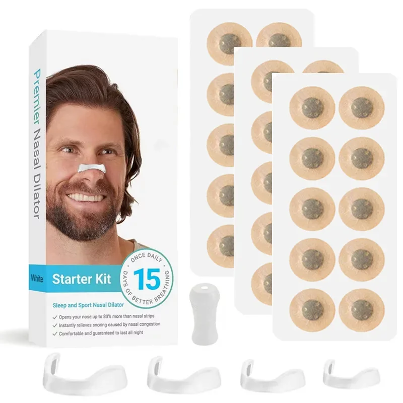 

Magnetic Nasal Breathing Dilators Kits Sport Nasal Dilator Boost Oxygen Intake Increase Sports Air Intake Improve Sleeping