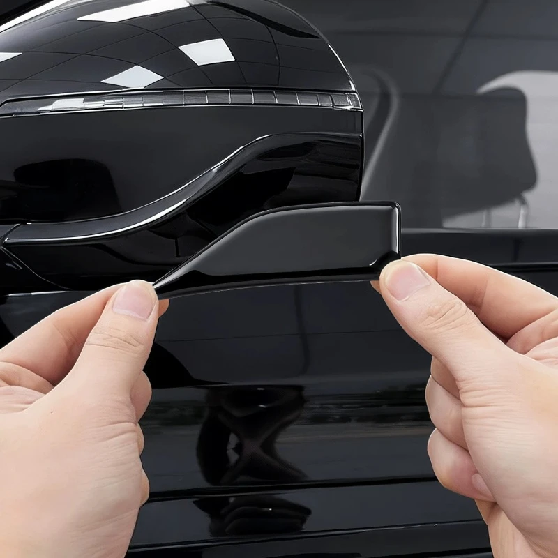 Rearview Mirror Crash Strip For Lincoln Nautilus Reverse Mirror Scratch Sticker Auto Exterior Modification Supplies Accessories