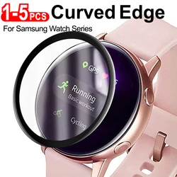 20D Full Screen Protector for Samsung Galaxy Watch 4 5 Pro 45mm Anti-scratch Film for Watch Active 4 2 40mm 44mm Protective Film