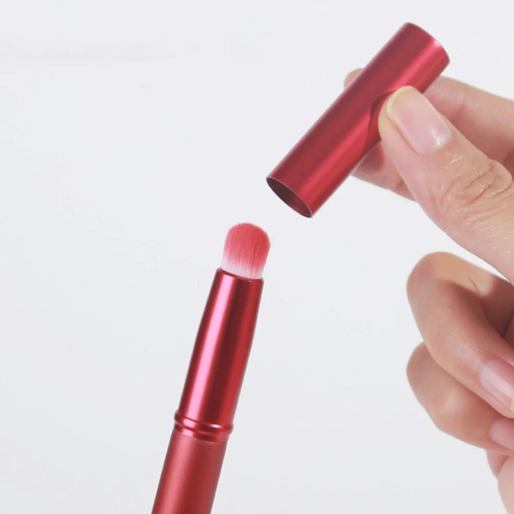فرشاة الشفاه للنساء أدوات ماكياج عصا توزيع أحمر الشفاه لبودرة خافي العيوب بلسم اللمعان تطبيق كريم ظلال العيون #6